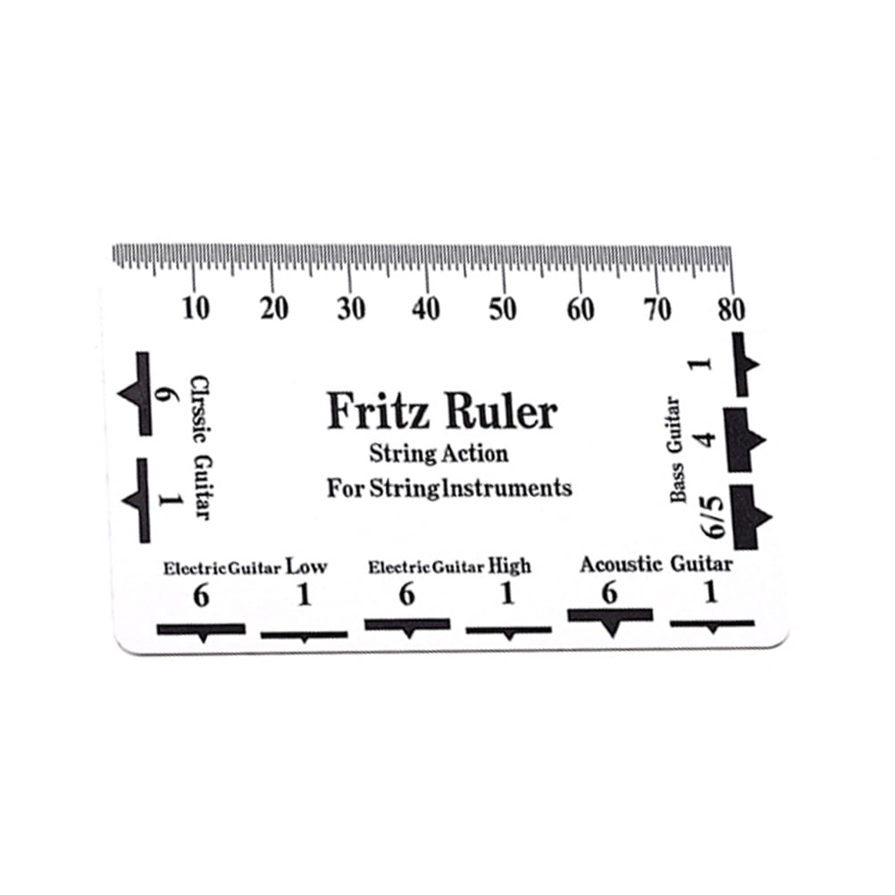 Guitars Guitar Stuff Gauge Measuring Ruler Guitar Setup Gauge Guitar Measuring Rulers Chord