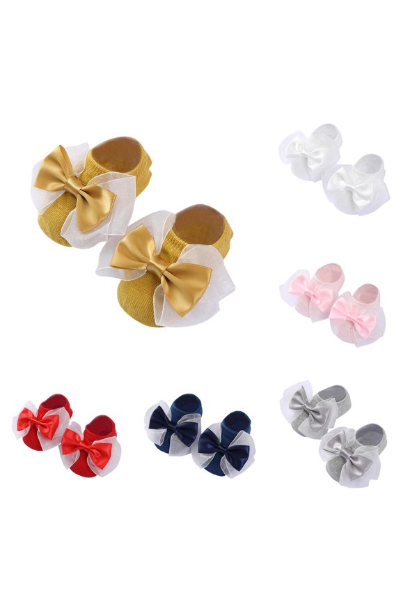 Children Kids Socks Soft Bottom Toddler Shoes Socks Bowkot Socks Floor Socks Prisoner Socks 6 Month Baby Socks Girl Baby Girl 3 Month Socks Baby Knit Socks Way of Wade Socks Little Girls