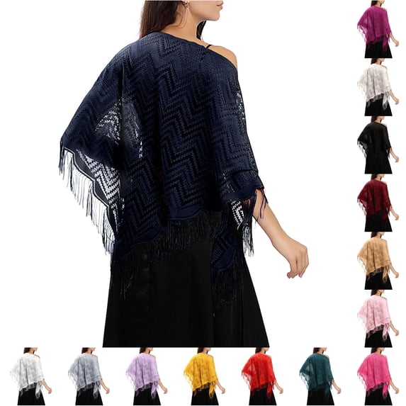 Guitiannn Elegant Lace Shawl Scarf for Bridal Wedding Evening Gown and Formal Party Versatile Triangle Wrap plus Size Shawl Bride Cover up Winter Evening Wraps and Shawls Formal Winter Womens Shawl