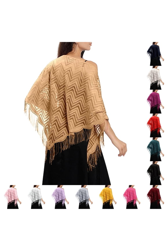 Elegant Lace Shawl Scarf for Bridal Wedding Evening Gown and Formal Party Versatile Triangle Wrap plus Size Shawl Bride Cover up Winter Evening Wraps and Shawls Formal Winter Womens Shawl