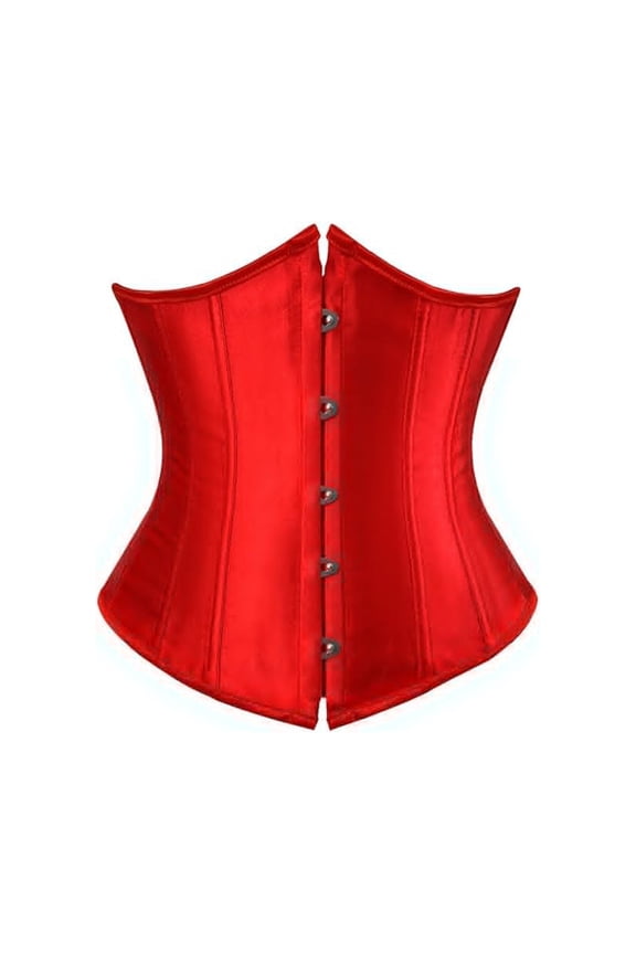 Elegant Style Satin Waist Cincher Corset for Control Girdle Sculpting Underwear Camisole for Women Compression Wet Sweat to Hide Full Body Shape Womens Body Briefer Smooth Wear Seashell