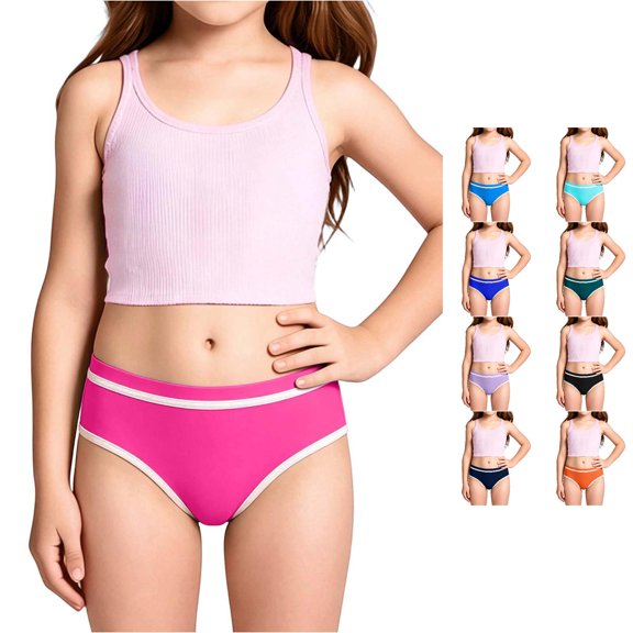 Guitiannn Girls' Girls Swim Short Comfortable Casual Beachwear for Kids Swim Bottoms for Girls Summer Pool and N Apparel Girls Swim Bottoms Long Sleeve Bathing Suit for Girls Surf Girl Girl Swim