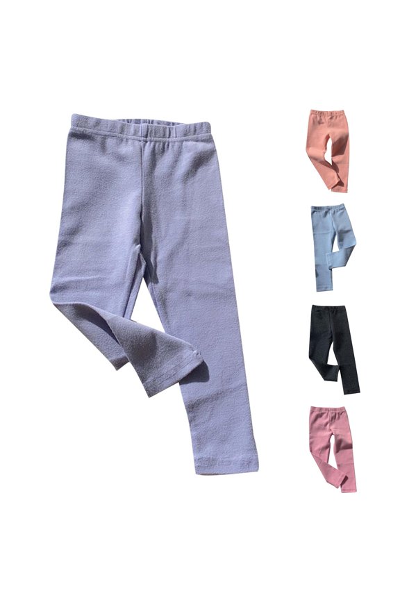 Girls Leggings Girls Pants Toddler Stretch High Waisted Leggings Soft and Breathable Leggings Cat and Girls Leggings Toddler Girl Tights 2t Girls Sweatpants Girls Loose Sweatpants Elastic
