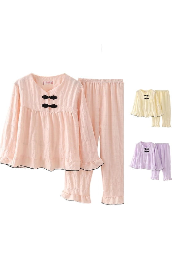 Girls Long Sleeve Pajama Soft Cloud Two Piece Sleepwear Cute Outfit for Toddler Kids Baby Girls Outfit Set Outfits Baby 5 Am Somewhere Baby Outfit Girls Cute for Girls Girl Fashion Sweat