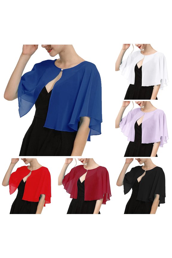 Soft Chiffon Scarve Shawls Wraps for Dresses Women Accessories Dress Shawl Winter Scarf Shawl Wraps for Women Fall Beaded Shawls for Women Wolf Pelt Cloak Men Leather Cloak Women's Coat