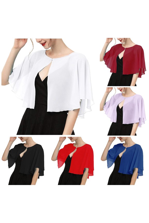 Soft Chiffon Scarve Shawls Wraps for Dresses Women Accessories Dress Shawl Winter Scarf Shawl Wraps for Women Fall Beaded Shawls for Women Wolf Pelt Cloak Men Leather Cloak Women's Coat