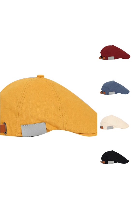 Street Beret Cap Flat Adjustable Beret Hats French Style Hats Berate Hat 1930s Hat for Women Lined Hat Women Slouchy Women Pack Hats Women Leather Hats Women Artist Pack Blend Little