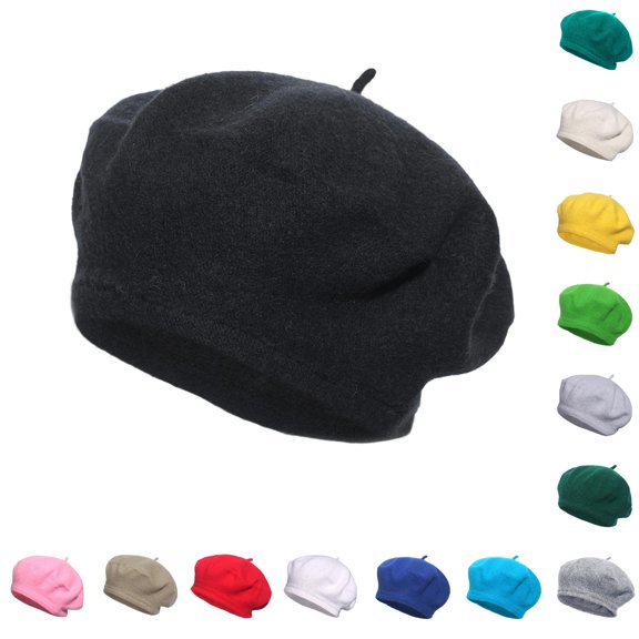 Guitiannn Women's Beret English Woolen Painter Hat Adult Autumn Winter Warm Hat 70s Hats Women French Hats Little Girls Sheriff Winter Hats Mime Women Hat Leather Women Classic Hats Women Mind Hat