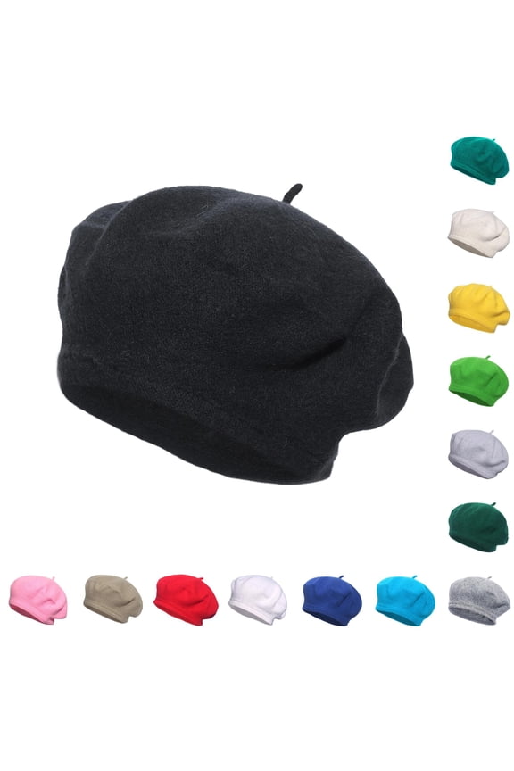 Women's Beret English Woolen Painter Hat Adult Autumn Winter Warm Hat 70s Hats Women French Hats Little Girls Sheriff Winter Hats Mime Women Hat Leather Women Classic Hats Women Mind Hat