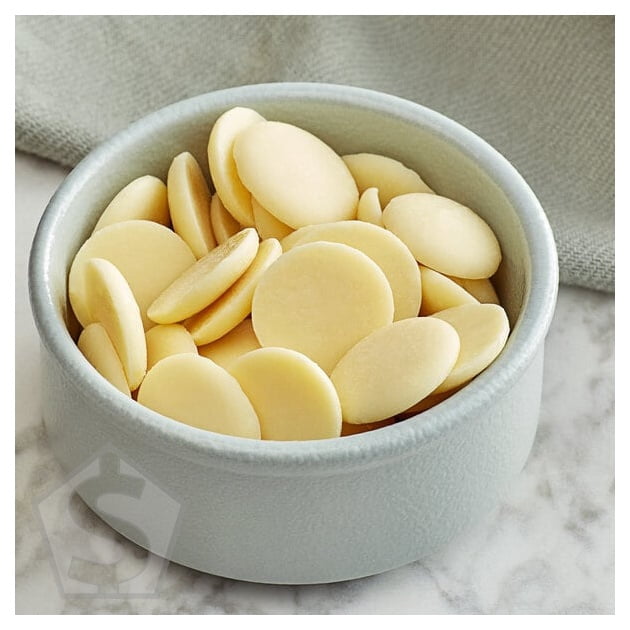 Guittard 25 lb. Creme Francaise 31% White Chocolate Wafers