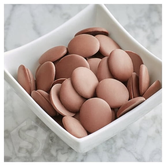 Guittard 25 lb. Organic 38% Milk Chocolate Wafers