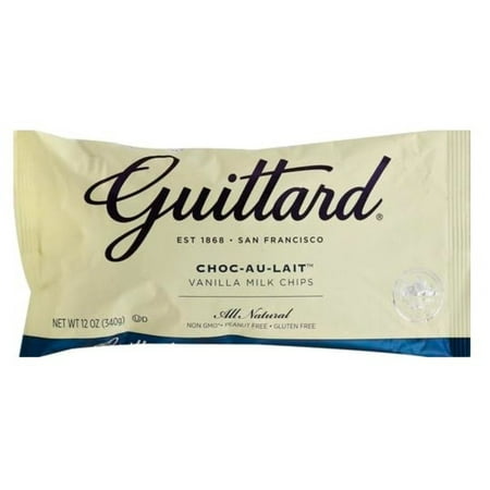 Guittard Choc Vanilla Milk Chocolate Baking Chips (Pack of 4)