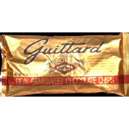 Guittard Semi-Sweet Chocolate Baking Chips (Pack of 4)