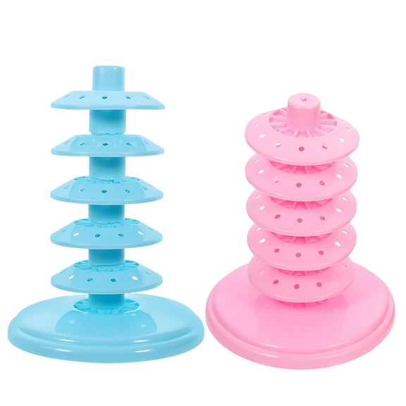 Guiyong 2pcs Multi-hole Lollipop Holder Party Lollipop Stand Lollipop Display Rack Lollipop Rack
