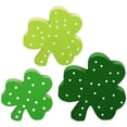 thumbnail image 1 of Guiyong 3pcs St. Patrick's Day Table Density Board Sign Clovers Sign Table Centerpiece, 1 of 1