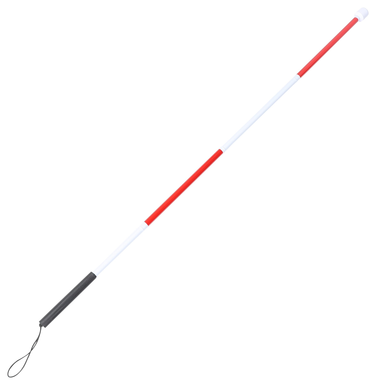 Guiyong Folding Blind Cane Portable Walking Stick Foldable Reflective Cane Crutch for Blind People