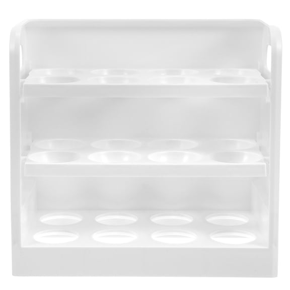 Guiyong Fridge Side Door Egg Rack Refrigerator Egg Storage Holder 3 Layers Egg Organizer Stand