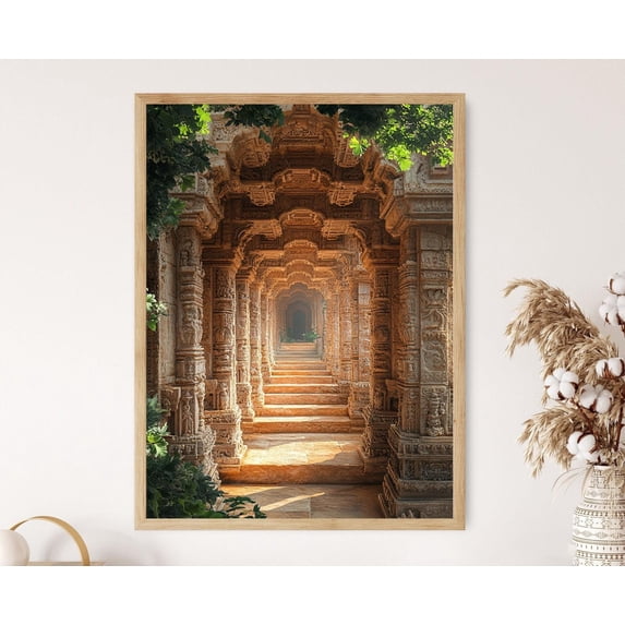 Gujarati Stepwell Architecture Art Intricate Stone Carvings Design ...