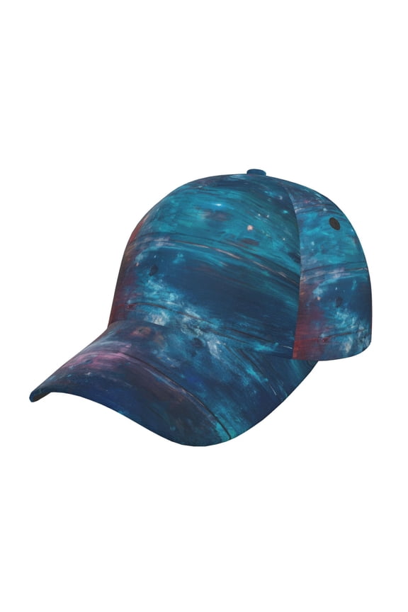 Abstract Colorful Art Supplies Prin Baseball Cap, Adjustable Sweat-wicking Daily,Travel, Sports Cap, Unisex