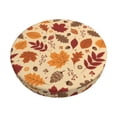 thumbnail image 1 of Gukieu Autumn Leaves 2 Print Round Chair Cover, Dust-proof and Non-slip Bar Chair Protective Cover, Suitable for Bars, Restaurants, Offices-12 inch, 1 of 7