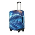 thumbnail image 1 of Gukieu Beautiful Ocean Dolphin Print Suitcase Protective Cover, Elastic Zipper Buckle Suitcase Protective Cover, Suitable for Travel, Business Trip-Small, 1 of 7