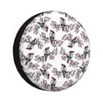 thumbnail image 1 of Gukieu Bird Print Car Tire Cover, Adjustable Waterproof and Dustproof Tire Protection Cover, Suitable for SUV, Truck, Van-17 inch, 1 of 6