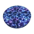 thumbnail image 1 of Gukieu Blue Lightning1 Print Round Chair Cover, Dust-proof and Non-slip Bar Chair Protective Cover, Suitable for Bars, Restaurants, Offices-13 inch, 1 of 7