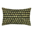 thumbnail image 1 of Gukieu Cactus Farmland Print Plush Pillow Cover, Hidden Zipper Pillow Protector without Pillow Core, Suitable for Bedroom, Office, Car Decoration-14"x20", 1 of 6