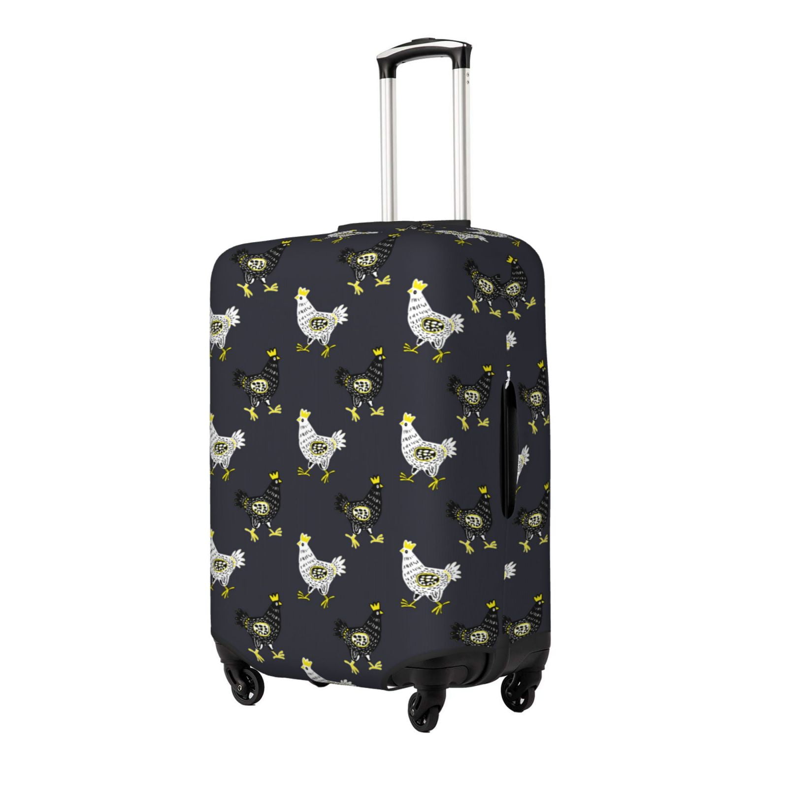 Gukieu Cartoon Rooster Print Suitcase Protective Cover, Elastic Zipper ...