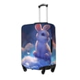 thumbnail image 1 of Gukieu Cloud Cute Rabbit Print Suitcase Protective Cover, Elastic Zipper Buckle Suitcase Protective Cover, Suitable for Travel, Business Trip-Medium, 1 of 7