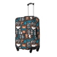 thumbnail image 1 of Gukieu Coffee Lover Print Print Suitcase Protective Cover, Elastic Zipper Buckle Suitcase Protective Cover, Suitable for Travel, Business Trip-Small, 1 of 7