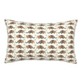 thumbnail image 1 of Gukieu Colorful Armadillos Print Plush Pillow Cover, Hidden Zipper Pillow Protector without Pillow Core, Suitable for Bedroom, Office, Car Decoration-20"x30", 1 of 6