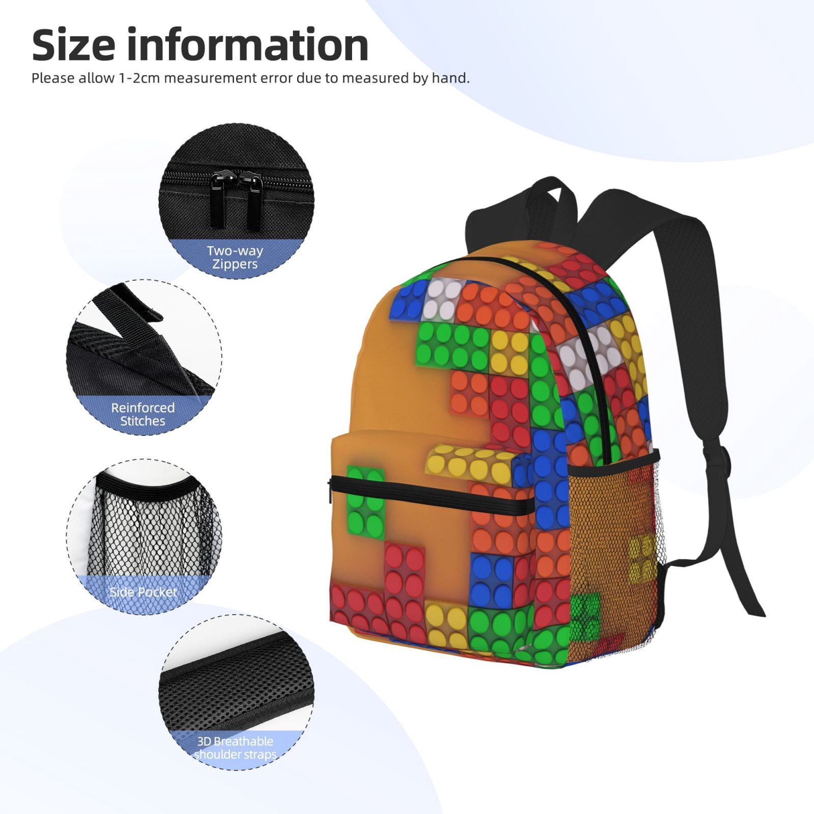 building block mini backpack LEGO Brick in Yellow AIA Design Shop the fully assembled kit results in a highly detailed State Bags Kane Mini Backpack