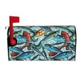 thumbnail image 1 of Gukieu Colorful Fishing Baits Print Magnetic Mailbox Cover, Sun-proof and Waterproof Home Yard Mailbox Cover-25.5x21 in, 1 of 8