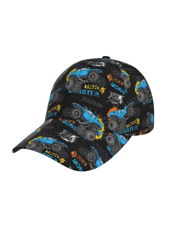 Cool Off-Road Vehicle Prin Baseball Cap, Adjustable Sweat-wicking Daily,Travel, Sports Cap, Unisex
