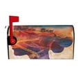 thumbnail image 1 of Gukieu Cultural Silhouette Journey Print Magnetic Mailbox Cover, Sun-proof and Waterproof Home Yard Mailbox Cover-21x18 in, 1 of 8