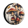 thumbnail image 1 of Gukieu Cute Forest Mushrooms Print Car Tire Cover, Adjustable Waterproof and Dustproof Tire Protection Cover, Suitable for SUV, Truck, Van-14 inch, 1 of 6