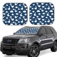 thumbnail image 1 of Gukieu Cute Goose On Blue Sky Print Car Windshield Sun Visor, Foldable Anti-UV Car Sun Visor Suitable for Vans, Trucks Car Accessories-Small, 1 of 6