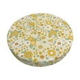 thumbnail image 1 of Gukieu Cute Sunflower Print Round Chair Cover, Dust-proof and Non-slip Bar Chair Protective Cover, Suitable for Bars, Restaurants, Offices-12 inch, 1 of 7