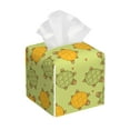 thumbnail image 1 of Gukieu Cute Turtle Print Leather Tissue Box, PVC Waterproof Velcro Opening and Closing Square Tissue Box Holder, Suitable for Home and Office Decoration, 1 of 7