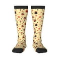 thumbnail image 1 of Gukieu Cute insects Print Contrast Color Stockings, Elastic Sports Socks Warm Socks Clothing Accessories, Adult Unisex, 1 of 6