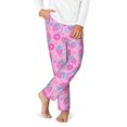 thumbnail image 1 of Gukieu Donuts Print Youth Home Trousers, Elastic Waistband with Pockets for Home and Outing, Suitable for Children Aged 5-16-Medium, 1 of 6