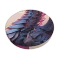 thumbnail image 1 of Gukieu Dragon Print Round Chair Cover, Dust-proof and Non-slip Bar Chair Protective Cover, Suitable for Bars, Restaurants, Offices-14 inch, 1 of 7