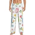 thumbnail image 1 of Gukieu Easter Egg3 Print Men's Home Trousers, Elastic Drawstring Home Pajamas Clothing Suitable for Adult Men-Small, 1 of 6