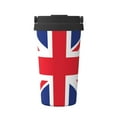 thumbnail image 1 of Gukieu English Print Insulated Coffee Cup, Portable Stainless Steel Vacuum Cup with Lid, Unisex, Suitable for Office, Cafe, Car, 1 of 8