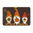 thumbnail image 1 of Gukieu Fall Gnomes Print Dust-proof Floor Mats, Water-absorbent and Non-slip Flannel Door Mats 16x24in, Home Decoration Suitable for Kitchen, Bathroom, Garage, 1 of 7
