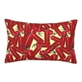 thumbnail image 1 of Gukieu Fire Extinguisher Print Plush Pillow Cover, Hidden Zipper Pillow Protector without Pillow Core, Suitable for Bedroom, Office, Car Decoration-14"x20", 1 of 6