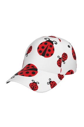 Fly Flying Ladybug Prin Baseball Cap, Adjustable Sweat-wicking Daily,Travel, Sports Cap, Unisex