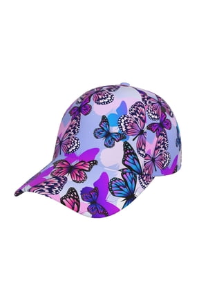 Flying Butterflies Prin Baseball Cap, Adjustable Sweat-wicking Daily,Travel, Sports Cap, Unisex