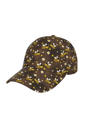 Flying Furry Honey Bees Prin Baseball Cap, Adjustable Sweat-wicking Daily,Travel, Sports Cap, Unisex